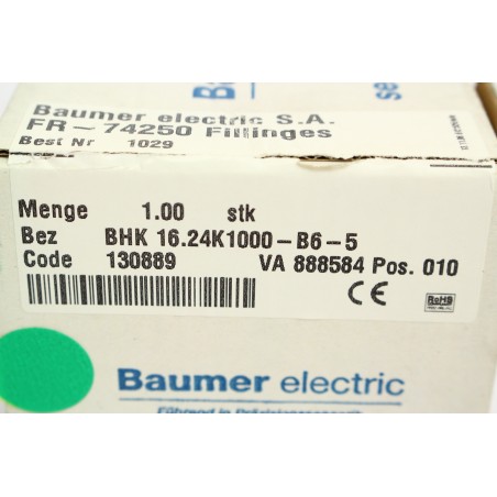 Baumer 130889 BHK 16.24K1000-B6-5 Encodeur (B1037)