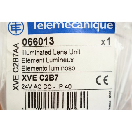 2Pcs Telemecanique 066013 XVE C2B7 Element lumineux blanc (B1038)