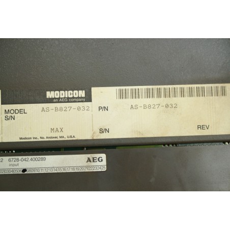 MODICON GOULD ASB827032 AS-B827-032 24VDC input (B815)