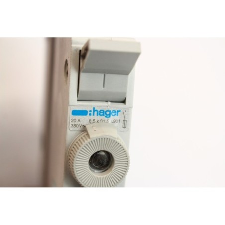 13Pcs Hager L901 Porte fusible 20A 8.5-31.5mm (B1043)