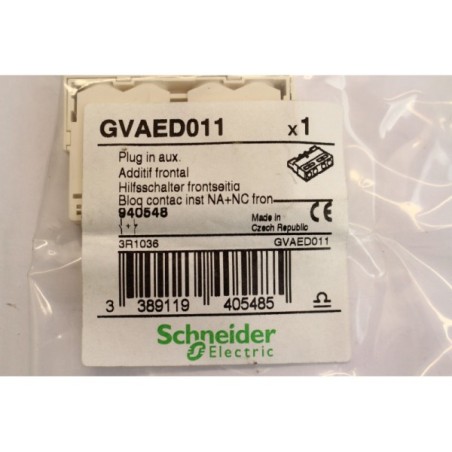 3Pcs Schneider Electric 940548 GVAED011 Additif frontal (B1045)