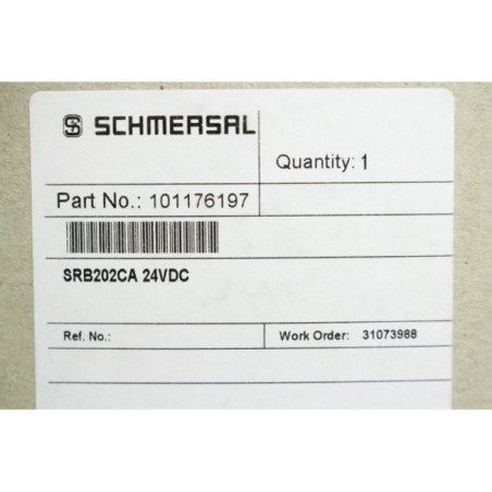 Schmersal 101176197 SRB202CA 24VDC Relais sécurité (B1047)