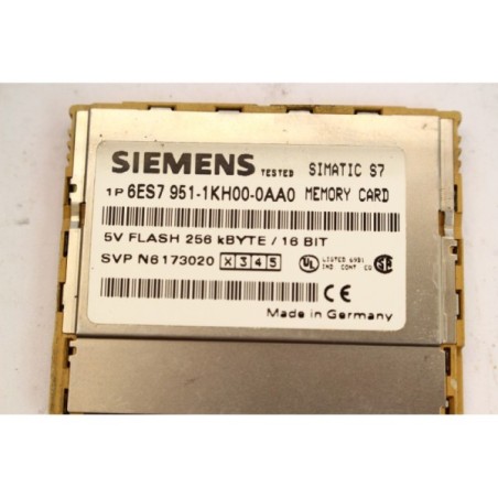 Siemens  6ES7 951-1KH00-0AA0 Module mémoire 256kB (B952)