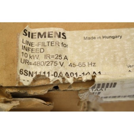 Siemens  6SN1111-0AA01-1AA1 Filtre (B954)
