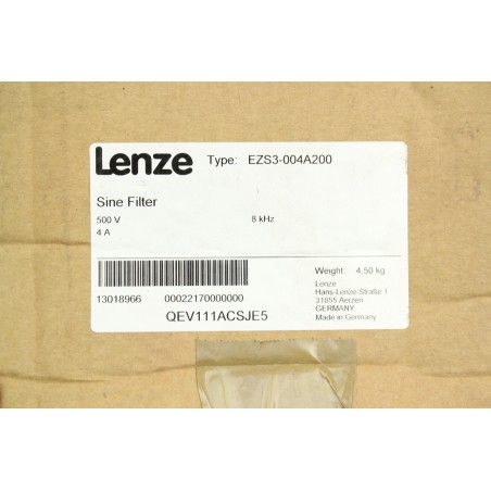 LENZE EZS3-004A200 EZS3004A200 L-Force Drives open box (B847)