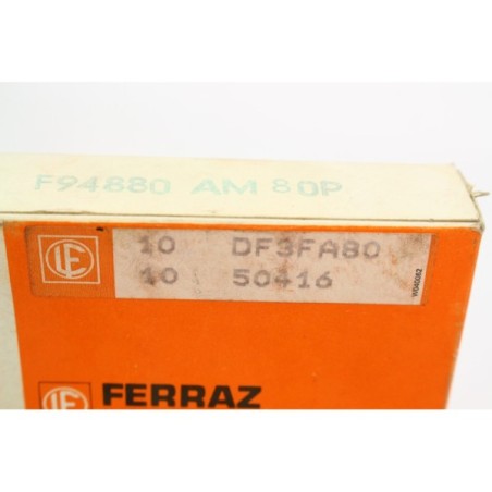 10Pcs FERRAZ DF3FA80 F94880 AM 80P Fusible 22x58 80A (B935)