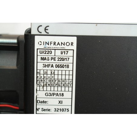 Infranor 3HFA 065018 MAS PE 220/17 Drive (B871)