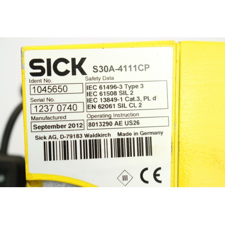 Sick 1045650 S30A-4111CP Scanner (P55.12)