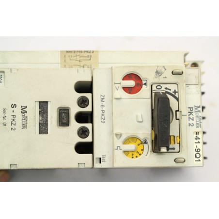 Moeller S-PKZ 2 + PKZ 2 + ZM-6-PKZ2 Protection interrupteur (P56.17)