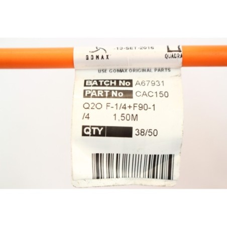 Gomax Quadra CAC150 Capilaire flexible 1,5m Q2O F-1/4+F90-1/4 (B943)
