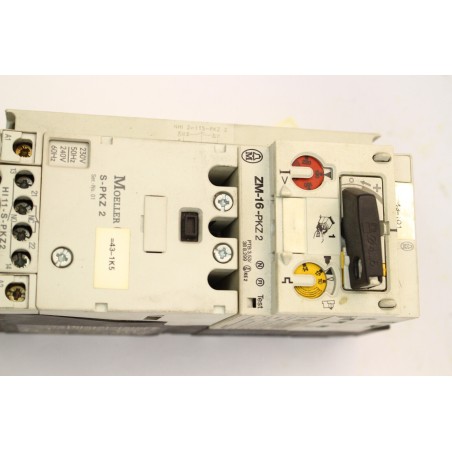 Moeller S-PKZ 2 + PKZ 2 + ZM-16-PKZ2 Protection interrupteur (P56.18)
