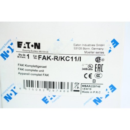 EATON  FAK-R/KC11/I bouton Palm switch (B1060)