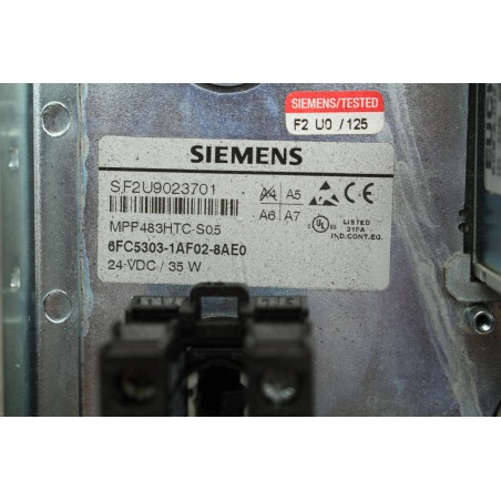 Siemens 6FC53031AF028AE0 6FC5303-1AF02-8AE0 Control panel (P43)