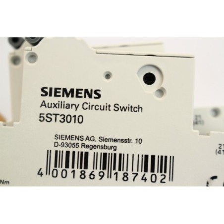 2Pcs Siemens 5ST3010 Contacteur auxiliaire (B1067)