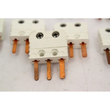 10Pcs Generique 733-130 Connecteur miniature 3 pins PT100 (B1068)