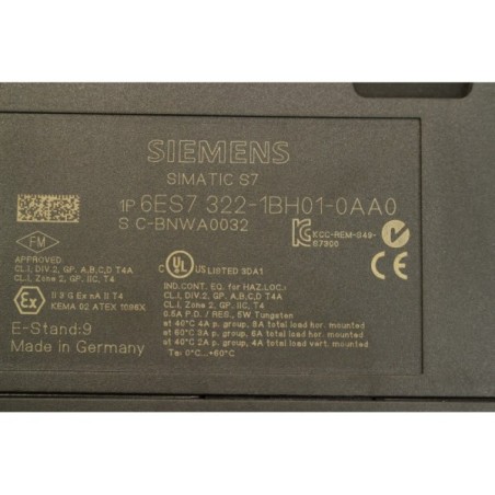 2Pcs Siemens 6ES73221BH010AA0 6ES7 322-1BH01-0AA0 I/O module (B1073)