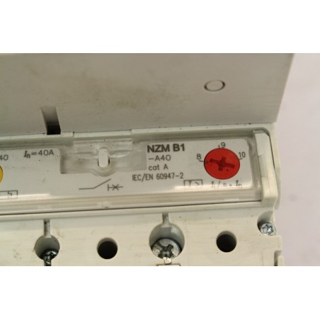 Moeller NZM1XDV + NZMB1 NZM1 XDV + NZM B1 Disjoncteur Avec cache (B881)