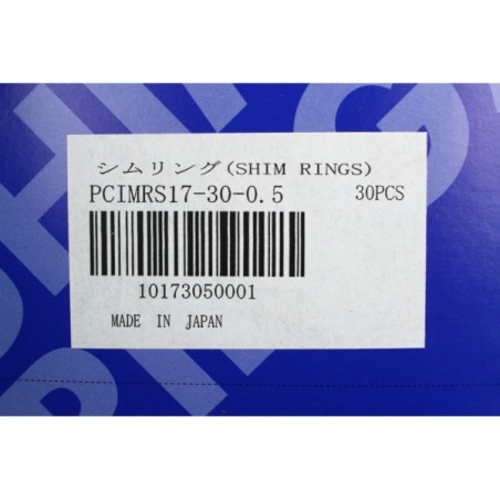 30Pcs Misumi  PCIMRS17-30-0.5 Shim ring 30 x 0.5 mm (B1087)