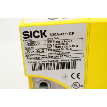 Sick 1045650 S30A-4111CP Scanner (P20.8)