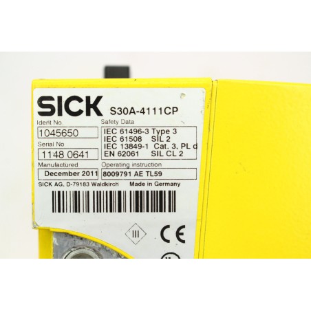 Sick 1045650 S30A-4111CP Scanner (P56.10)