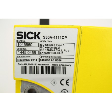 Sick 1045650 S30A-4111CP Scanner (P56.12)