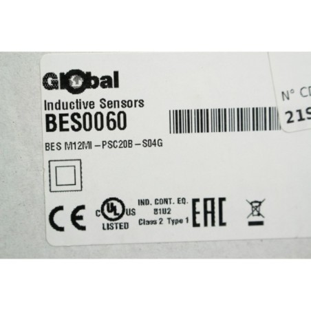 Balluff BES0060 Capteur proximité BES M12MI-PSC20B-S04G (B1096)