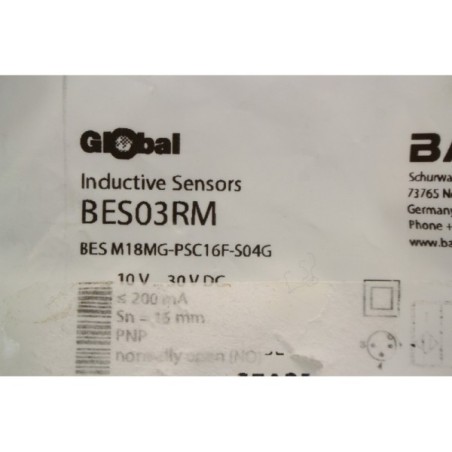 Balluff BES03RM Capteur BES M18MG-PSC16F-S04G - (B1096)
