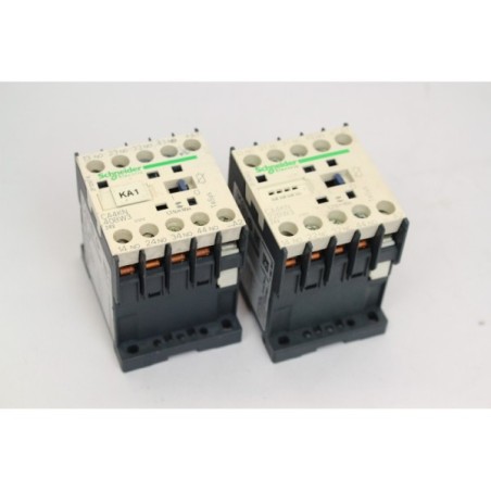 2Pcs Schneider electric  CA4KN22BW3 Contacteur auxiliaire (B1102)