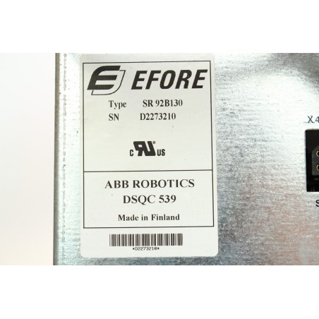 EFORE SR92B130 SR 92B130 ABB Power supply Bent see picts (B1019)