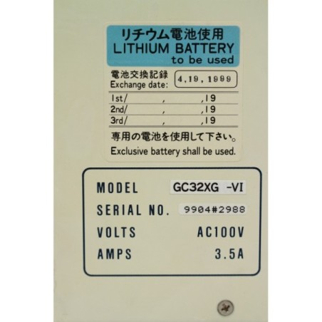 Toyoda GC32 Alimentation 100V 3.5A GC32XG -VI (B1143)