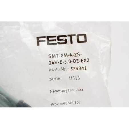 Festo 574341 SMT-8M-A-ZS-24V-E-5,0-0E-EX2 Capteur (B1154)