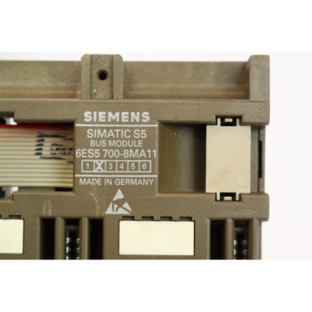 Siemens 6ES57008MA11 6ES5 700-8MA11 Bus Module rack (B1155)
