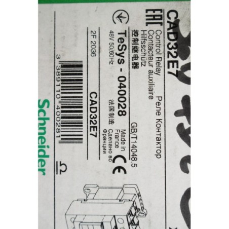 Schneider Electric 040028 CAD32E7 Contacteur auxiliaire (B1157)