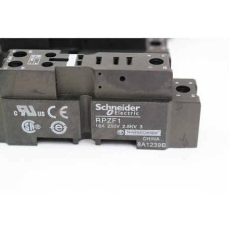 10Pcs Schneider Electric RPZF1 Embase porte relais 16A 2.5KV (B1159)