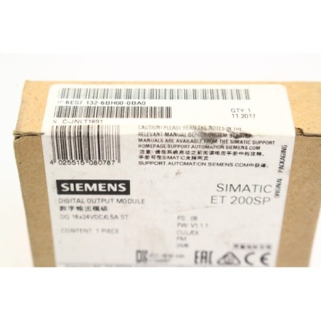 Siemens 6ES71326BH000BA0 6ES7 132-6BH00-0BA0 Digital output module (B1175)