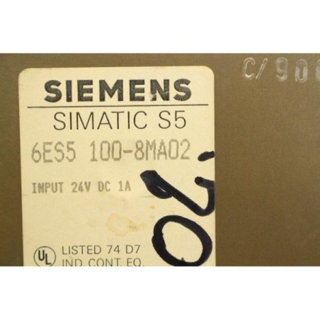Siemens 6ES5 100-8MA02 6ES5 100-8MA02 S5-100U CPU 100 (B1179)