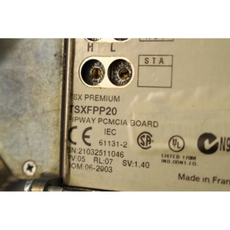 Schneider electric TSXFPP20 FIPWAY PCMCIA Board + TSXFPCG030 (B1181)
