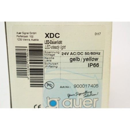 AUER Signal 900017405 XDC LED-Steady light 24V Yellow (B1185)