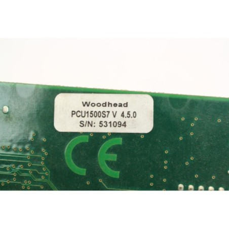 Woodhead PCU1500S7 PCU 1500S7 V 4.5.0 Carte applicom (B1195)