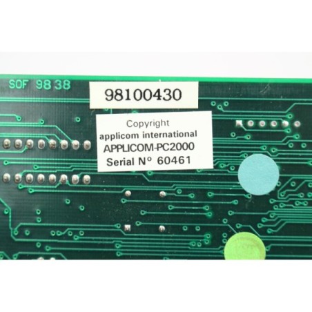 EGM K.XP200.331.11.00 Carte APPLICOM PC2000 Ver A1 + 6RS485 (B814)