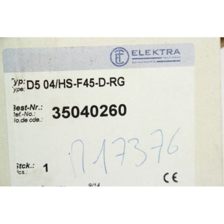 Elektra 35040260 D5 04/HS-F45-D-RG (B2)