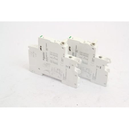 2Pcs Schneider Electric A9A26924 Contact auxiliaire iOF (B6)