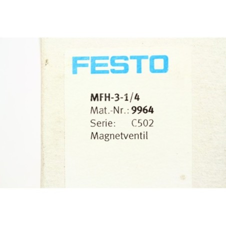 Festo 9964 MFH-3-1/4 Electrovanne (B8)