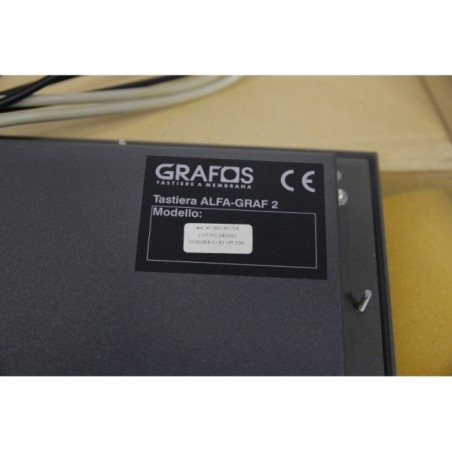 GRAFOS ALFA-GRAF 2 10 U93 MCTB Key panel (P13)