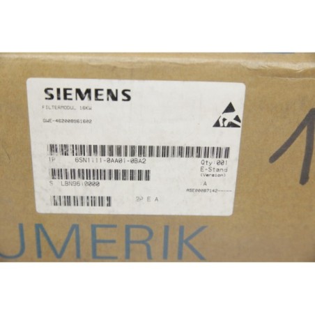 Siemens 6SN11110AA010BA2 6SN1111-0AA01-0BA2 Filtre module 16KW (P72)