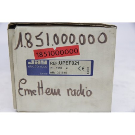 Jay Electronique 021545 UPEF021 Emetteur radio Control panel (P78)