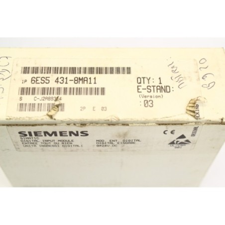 Siemens 6ES54318MA11 6ES5 431-8MA11 Digital input module (B30)