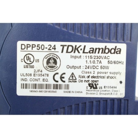 TDK-Lambda DPP50-24 Power supply Transformateur (B1214)