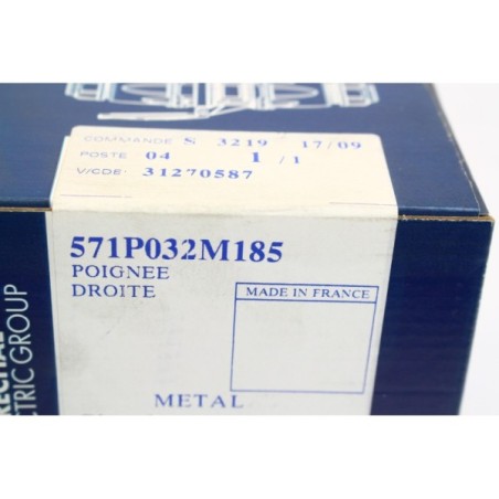 Marechal 571P032M185 Poignée droite métal (B1215)