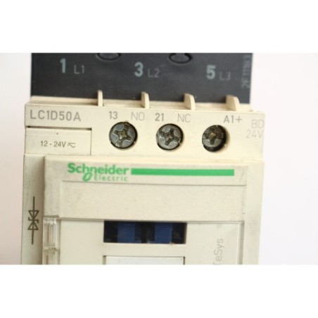 Schneider electric LC1D50A Contacteur relais LC1 D50A 24V (B45)